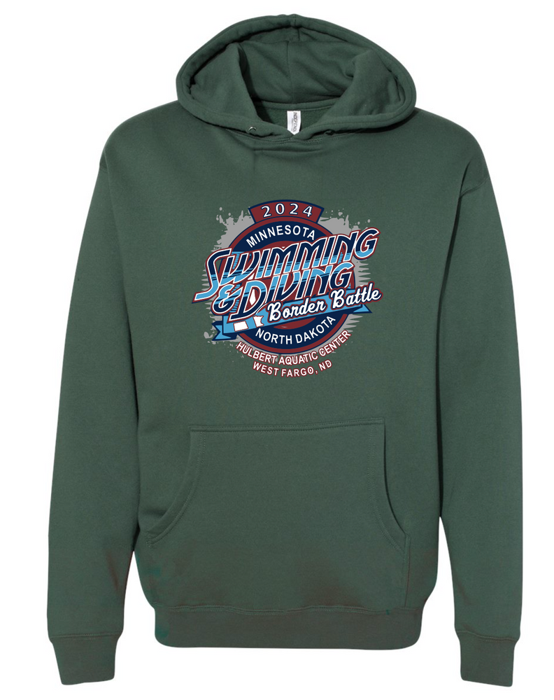 2024 Border Battle Cotton/Poly Hooded Pullover