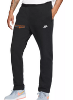 Mustangs Unisex Nike Fleece Open Bottom Sweatpants (Design 1)