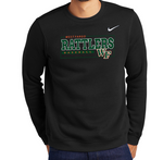 RATTLERS Unisex NIKE Club Fleece Crewneck DESIGN 2