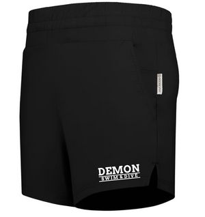 LADIES' ONLY Demons Soft Knit Shorts (Design 2)