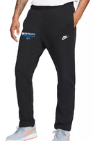 Mustangs Unisex Nike Fleece Open Bottom Sweatpants (Design 3)