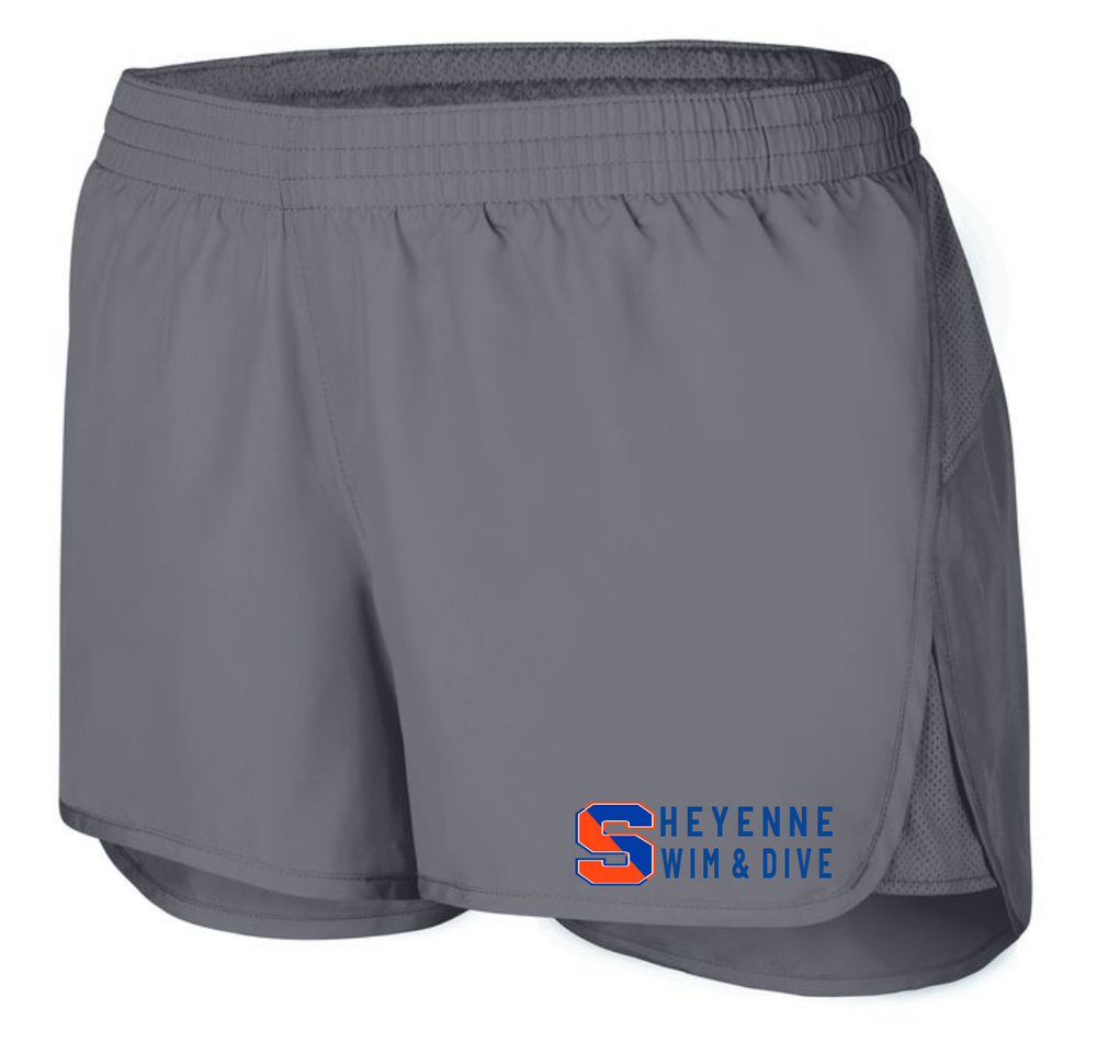 LADIES' ONLY Mustang Gym Shorts (Design 1)