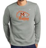 Chiefs Nike Club Fleece Crewneck (Design 2)