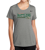 RATTLERS LADIES' ONLY NIKE DriFit Legend Tee Design 2