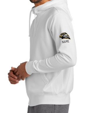 EMBROIDERED Hawks NIKE Unisex Full-Zip Fleece Hoodie