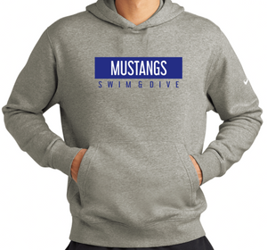 MUSTANGS NIKE Cotton/Poly Hoodie