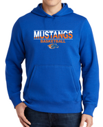 Mustangs TALL SIZE Unisex Fleece Pullover Hoodie (Design 3)