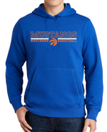 Mustangs TALL SIZE Unisex Fleece Pullover Hoodie (Design 1)