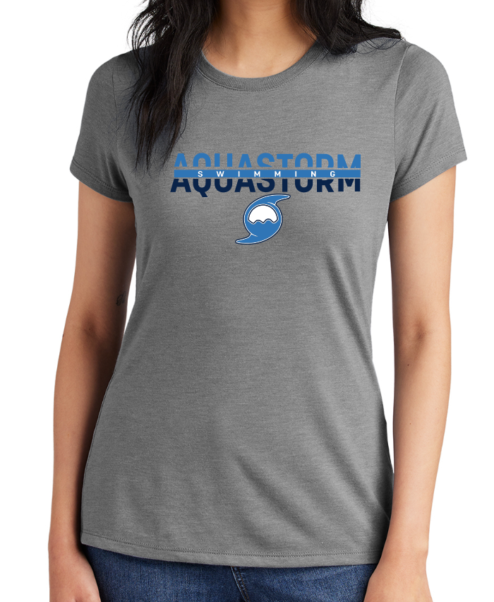 Aquastorm LADIES ONLY Short Sleeve TriBlend Tee (Design 1)