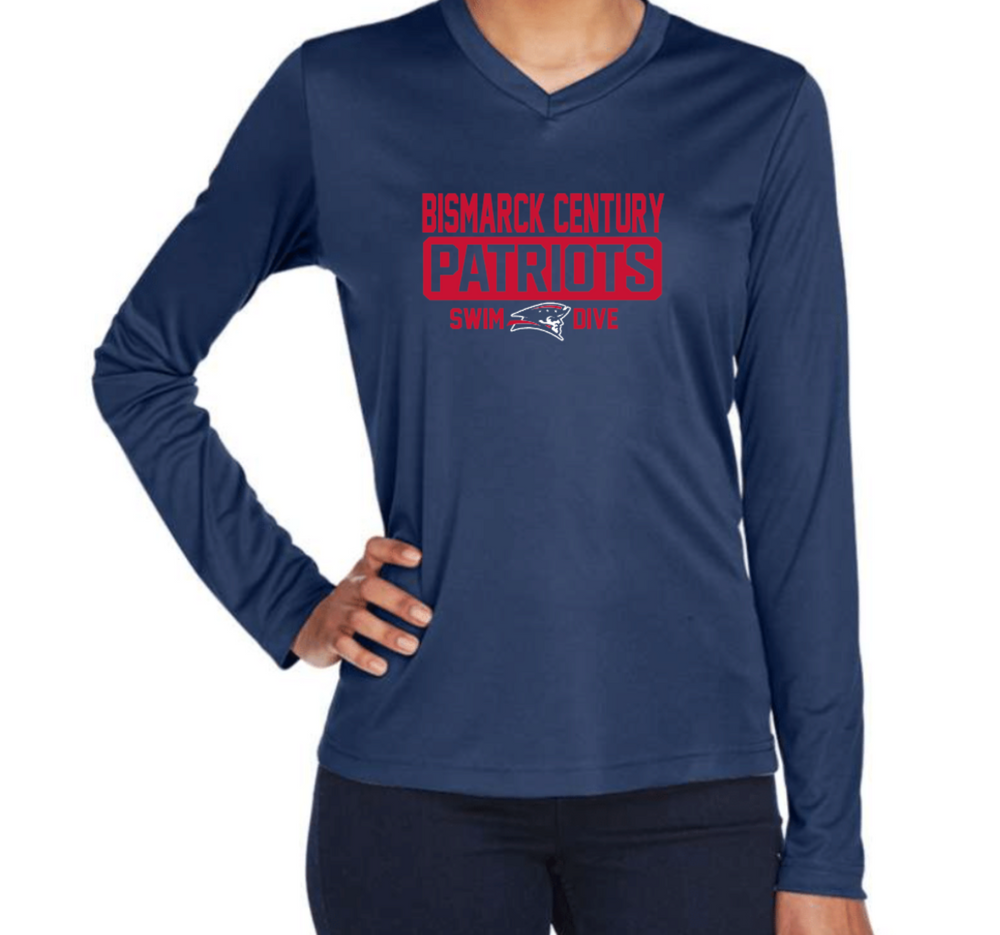 PATRIOTS' LADIES' ONLY DRIFIT Long Sleeve Tee