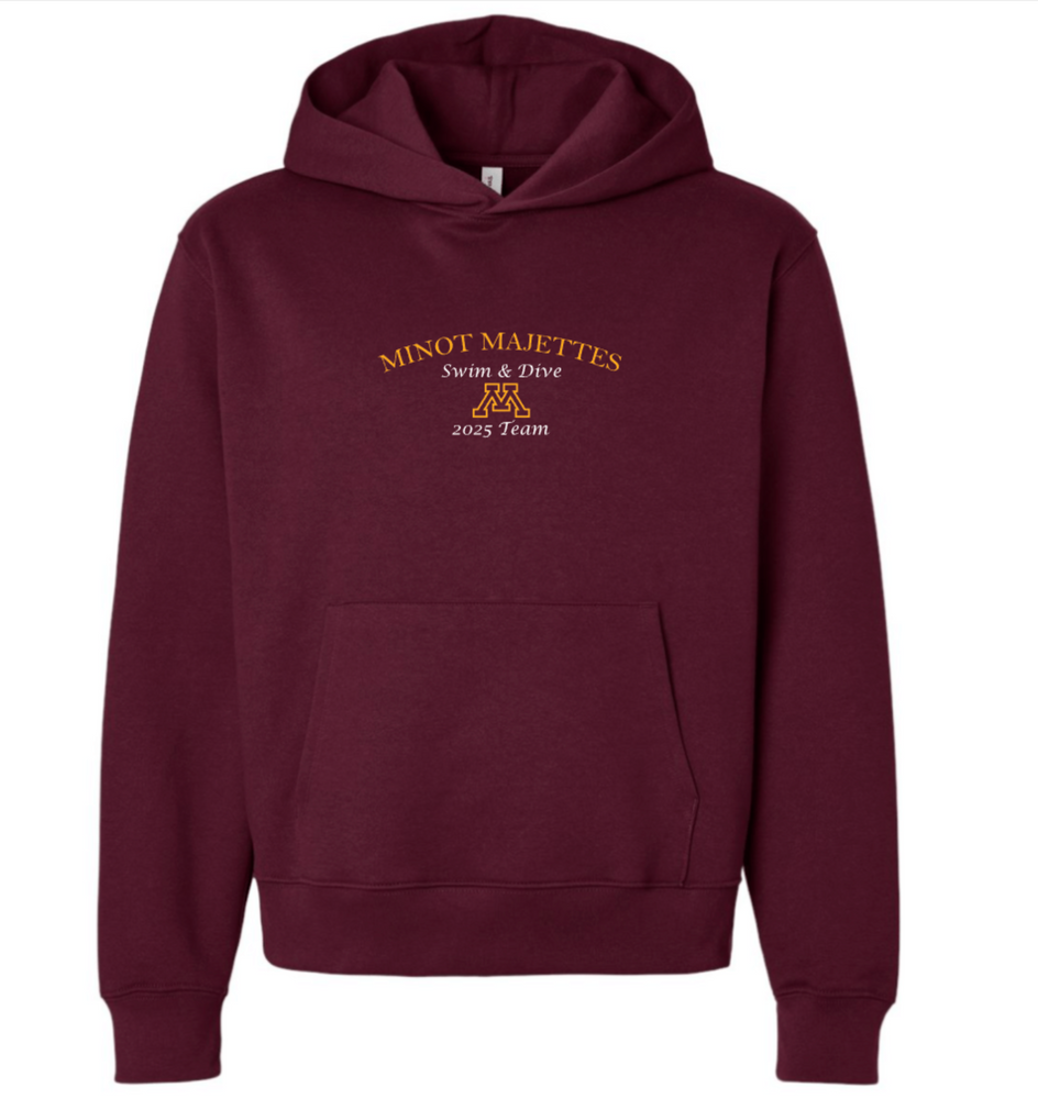 EMBROIDERED Minot Majettes Hoodie