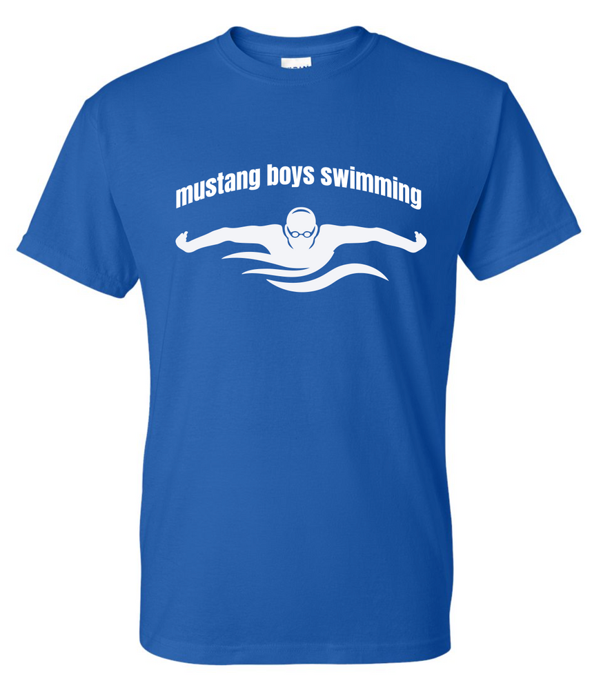 2024 Mustang Boys'  PERSONALIZED Team Tee
