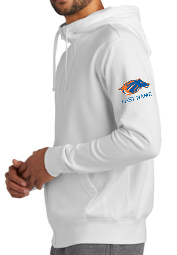 Nike hoodie embroidered name sale