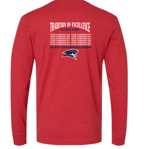 Patriots Long Sleeve T-Shirt (DESIGN 2)