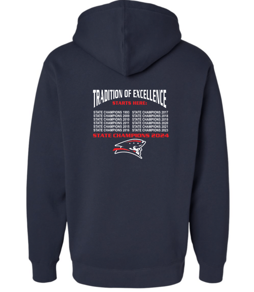 PATRIOTS' Cotton Hoodie