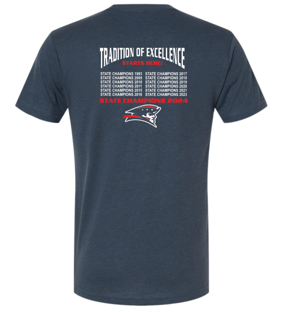 PATRIOTS TriBlend Short Sleeve Tee