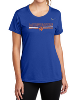 Mustangs Ladies Nike DriFit Short Sleeve Tee (Design 1)