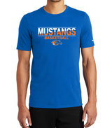 Mustangs Unisex Nike COTTON/POLY Short Sleeve Tee (Design 3)