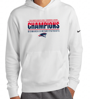 PATRIOTS' NIKE Cotton/Poly Hoodie (DESIGN 2)