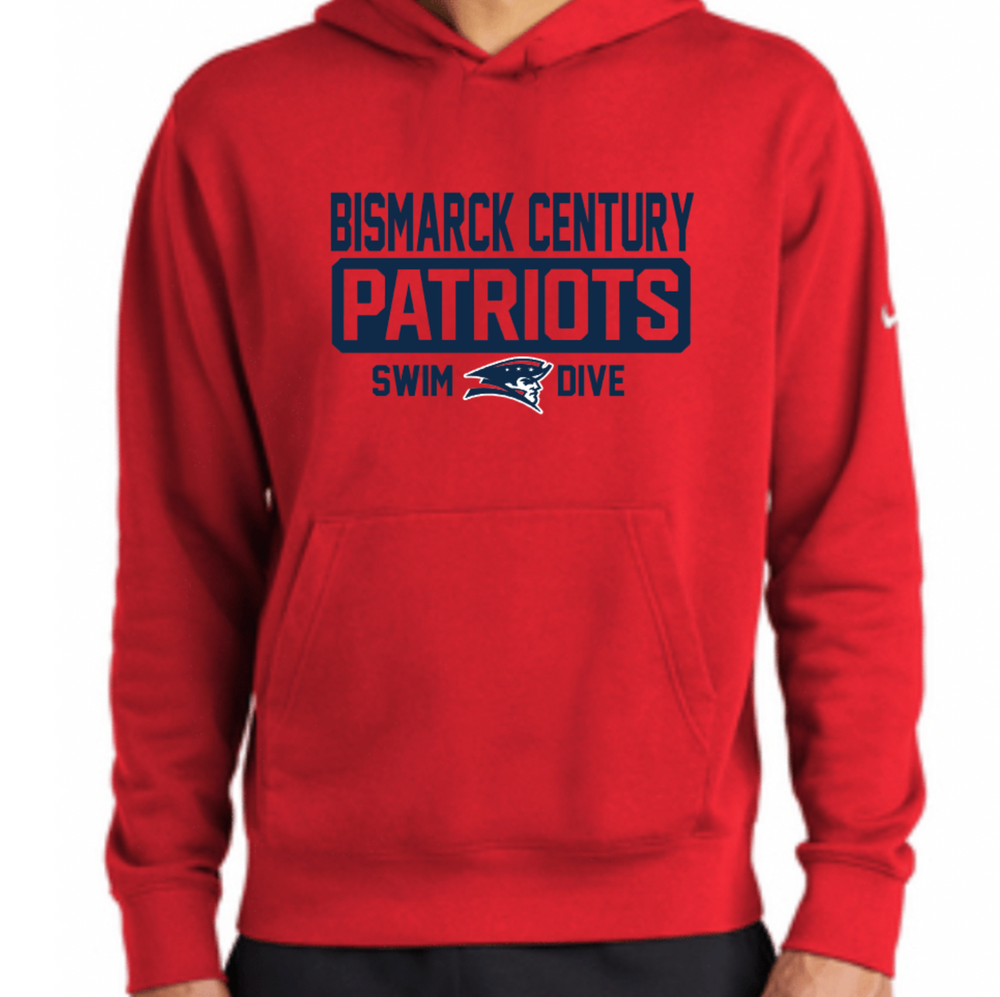 PATRIOTS' NIKE Cotton/Poly Hoodie