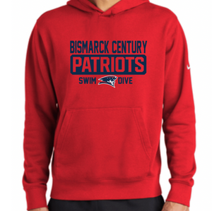 PATRIOTS' NIKE Cotton/Poly Hoodie