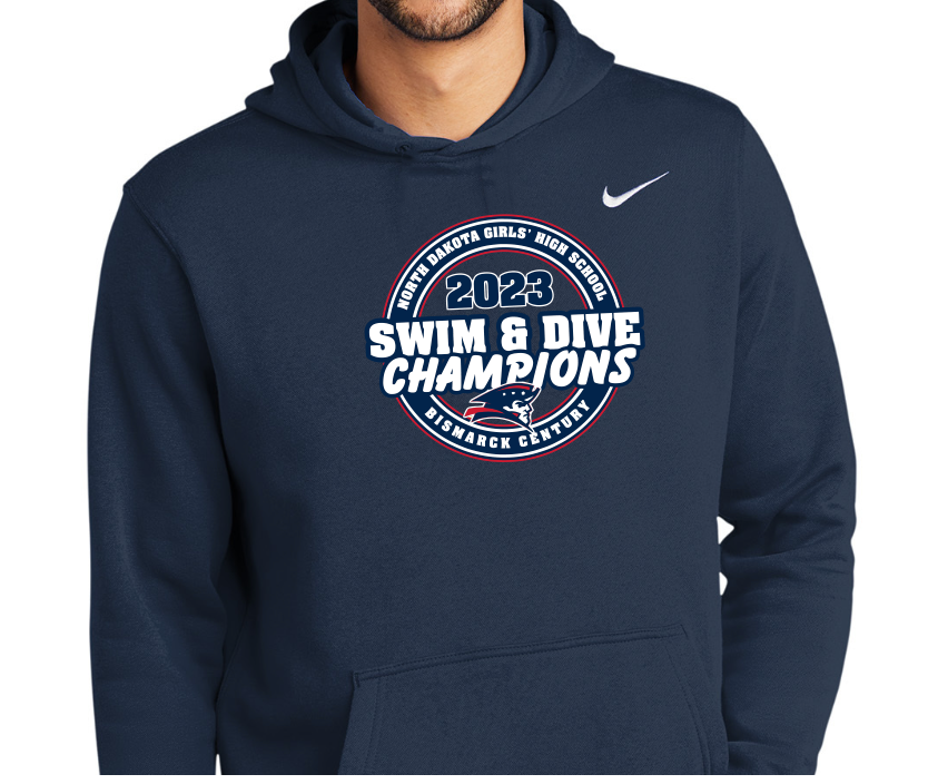 Nike Club Fleece Swoosh Pullover (Design 2)