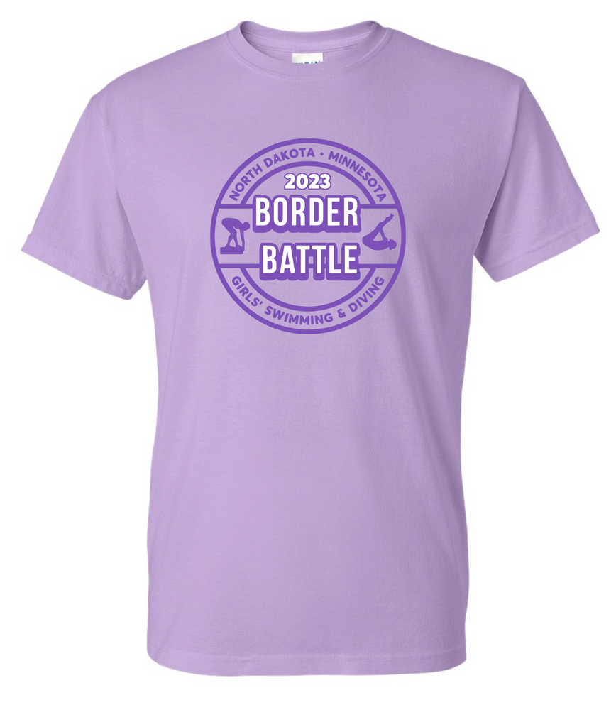 2023 ND/MN Border Battle Cotton/Poly Tee