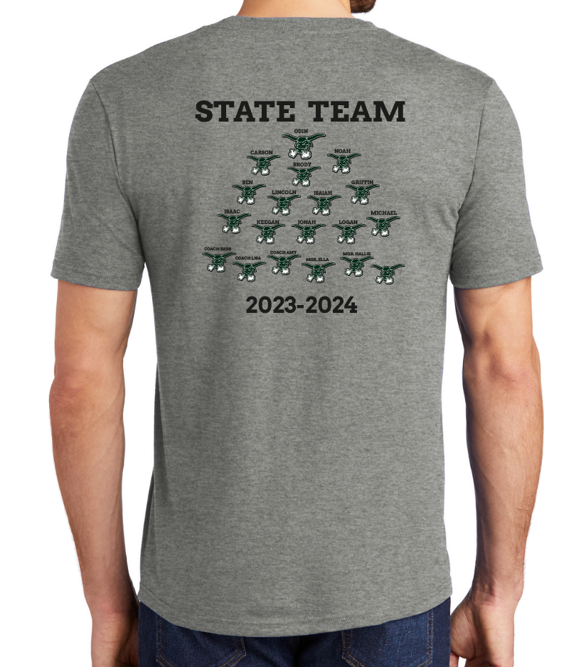 2024 Packer Boys Swim & Dive State Team Fan T-Shirt
