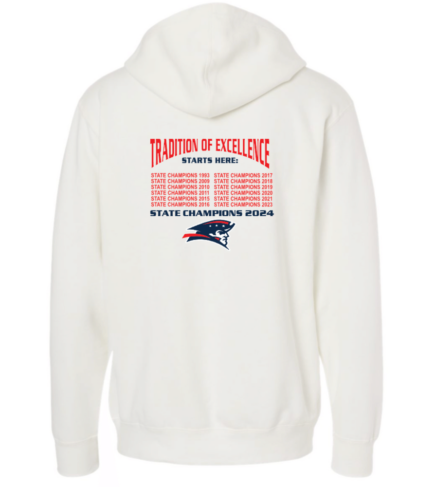 PATRIOTS' Cotton Hoodie