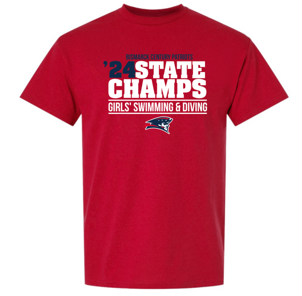 PATRIOTS Cotton/Poly Short Sleeve Tee