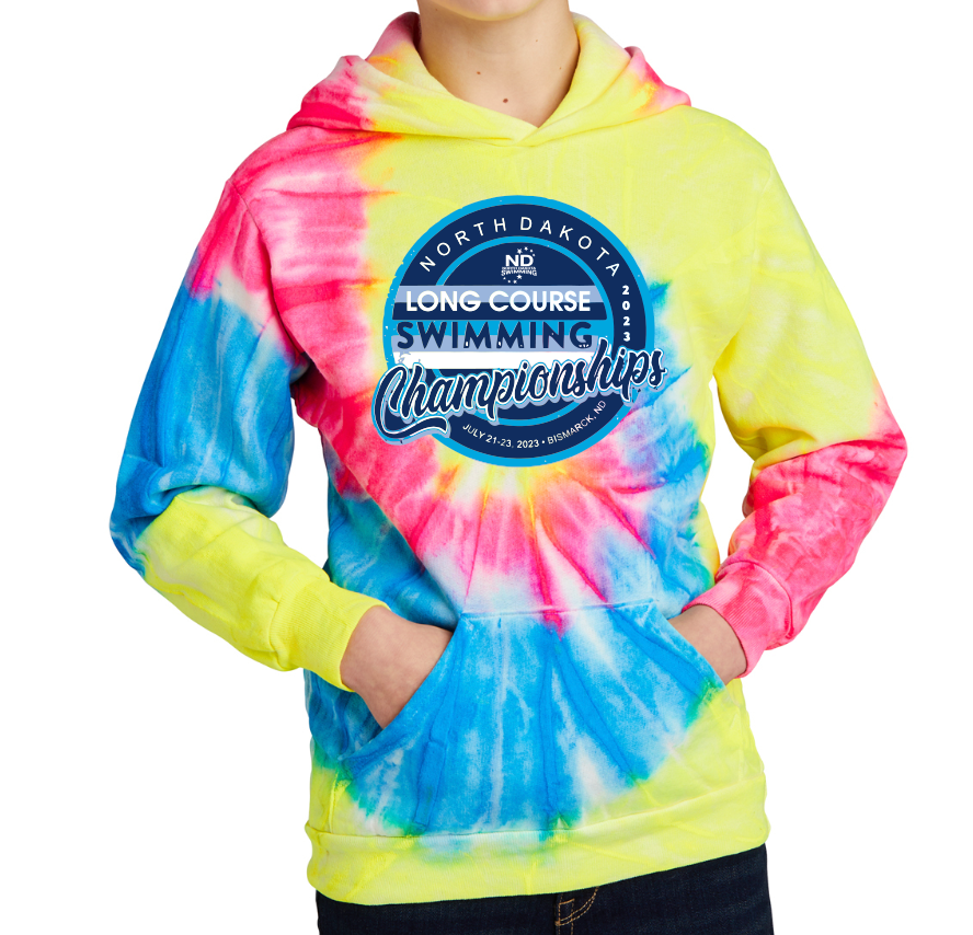 YOUTH ONLY Tie Dye Pullover Hoodie