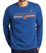 Mustangs Nike Club Fleece Crewneck (Design 1)