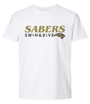 Sabers TriBlend Short Sleeve Tee (Design 1)