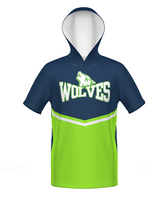 Wolves Sublimated Hoodie with Name and Number