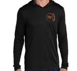 Adult DriFit Long Sleeve Hooded T-Shirt (Design 2)