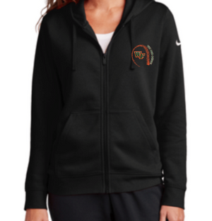 Ladies NIKE Cotton/Poly Full Zip (Design 2)