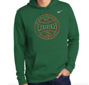 RATTLERS Adult NIKE Cotton/Poly Pullover Hoodie