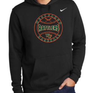 RATTLERS Adult NIKE Cotton/Poly Pullover Hoodie