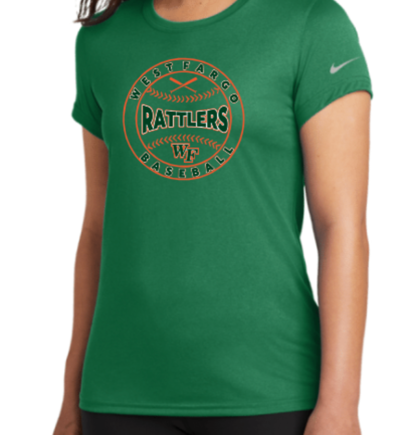 RATTLERS Ladies NIKE DriFit Short Sleeve Tee