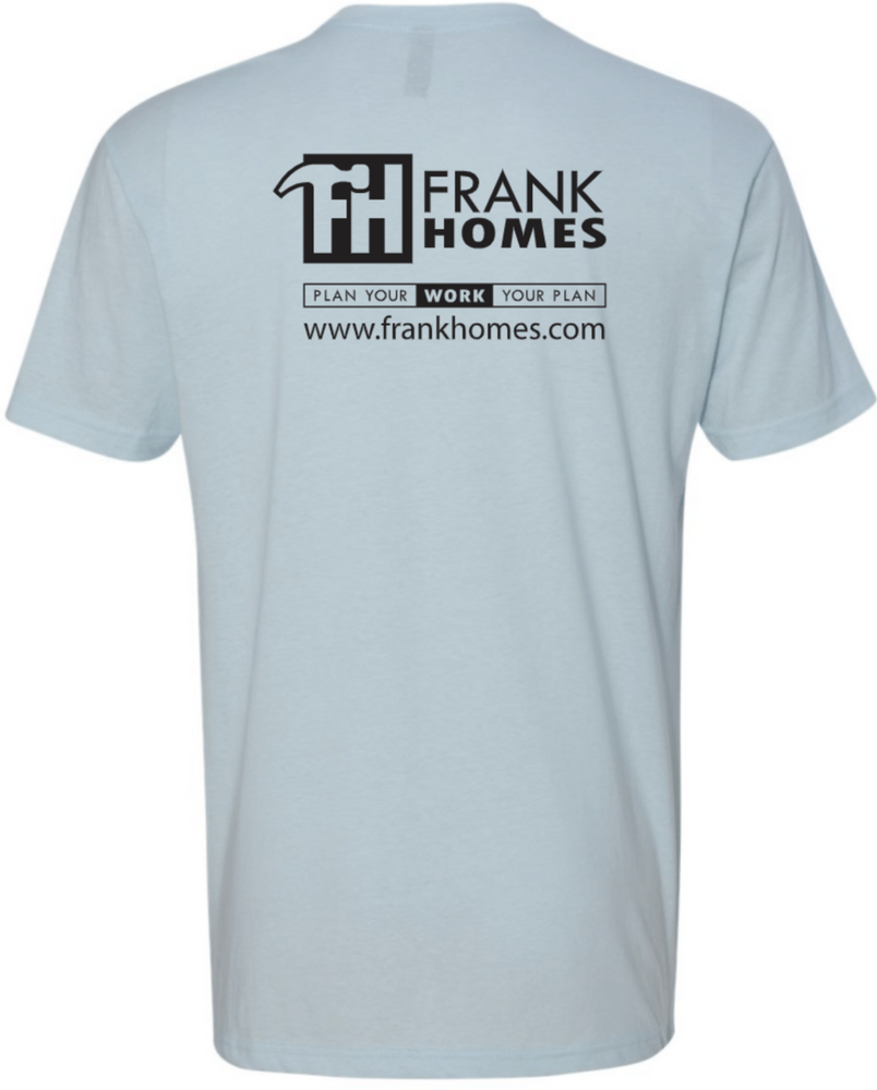 Frank Homes Soft Ring Spun Cotton/Poly Short Sleeve Tee