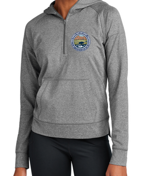 LADIES ONLY DriFit Stretch 1/2 Zip Hoodie