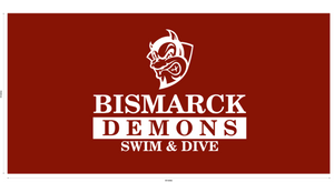 DEMONS Sublimated Beach Towel (Personalized)