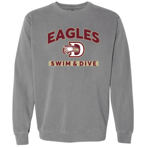 EAGLES Garment Dyed Crewneck (Design 1)