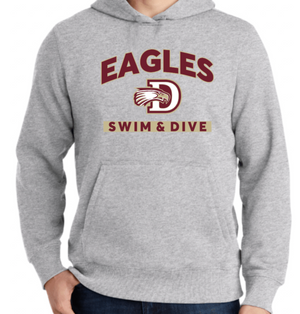 Eagles 65/35 Cotton/Poly Hoodie (Design1)