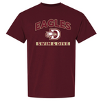 EAGLES Cotton/Poly Short Sleeve Tee (Design 1)