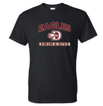 EAGLES Cotton/Poly Short Sleeve Tee (Design 1)