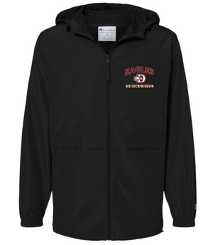 EAGLES Full Zip Hooded Windbreaker (Design 1)