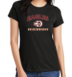 Eagles LADIES' ONLY TriBlend Short Sleeve Tee (Design 1)