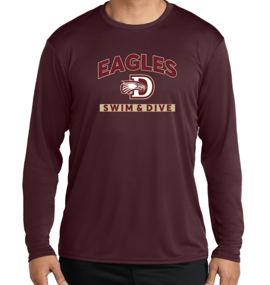 Eagles DriFit Long Sleeve Tee (Design 1)