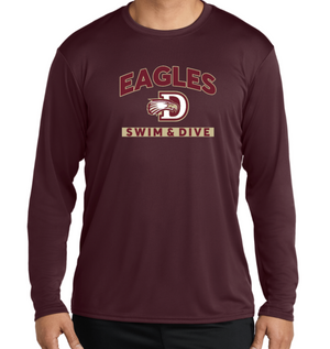 Eagles DriFit Long Sleeve Tee (Design 1)